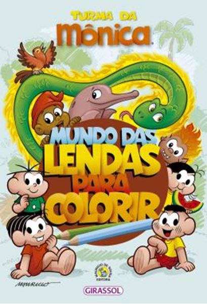 Picture of TURMA DA MONICA - MUNDO DAS LENDAS PARA COLORIR