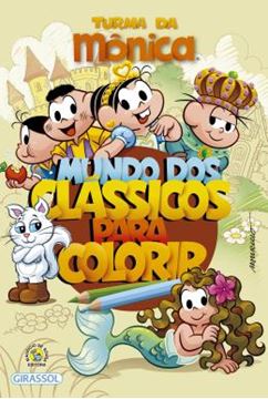 Imagem de TURMA DA MONICA - MUNDO DOS CLASSICOS PARA COLORIR