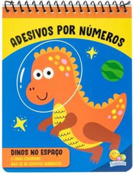 Imagem de ADESIVOS POR NUMEROS - DINOS NO ESPACO