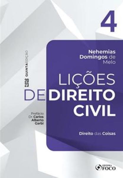Picture of LICOES DE DIREITO CIVIL - VOLUME 4 - 5ª ED - 2023