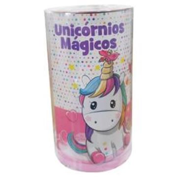 Imagem de MINI TUBO HISTORIAS PARA COLORIR - UNICORNIOS