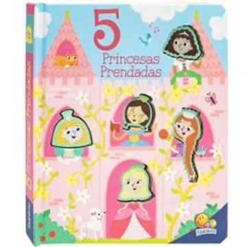 Imagem de AMIGUINHOS DE SILICONE - TOQUE E SINTA - 5 PRINCESINHAS