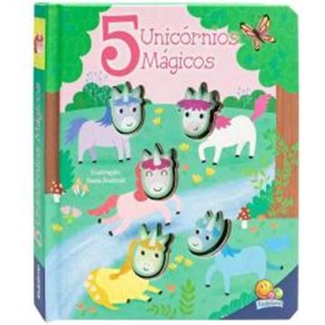 Imagem de AMIGUINHOS DE SILICONE - TOQUE E SINTA - 5 UNICORNIOS MAGICOS