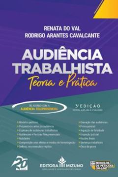 Imagem de AUDIENCIA TRABALHISTA: TEORIA E PRÁTICA - 3ª ED