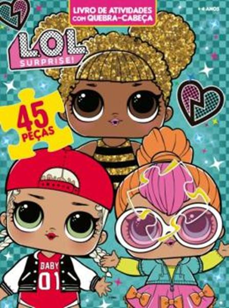 Picture of L.O.L SURPRISE LIVRO DE ATIVIDADES COM QUEBRA-CABECA