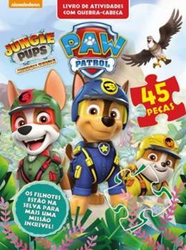 Imagem de PATRULHA CANINA LIVRO DE ATIVIDADES COM QUEBRA-CABECA
