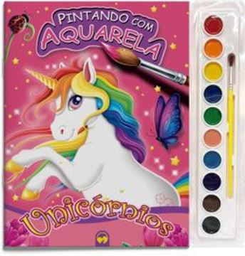 Imagem de UNICORNIOS - PINTANDO COM AQUARELA