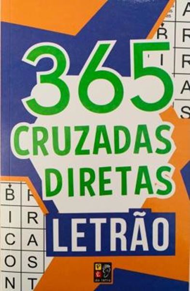 Picture of 365 LETRAO - CRUZADAS DIRETAS LARANJA