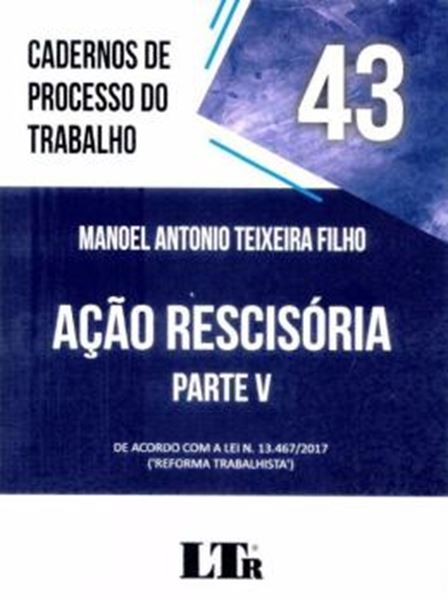 Picture of CADERNOS DE PROCESSO DO TRABALHO Nº 43
