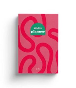 Imagem de MEU PLANNER 2024 - CAPA ROSA COM ONDULACOES