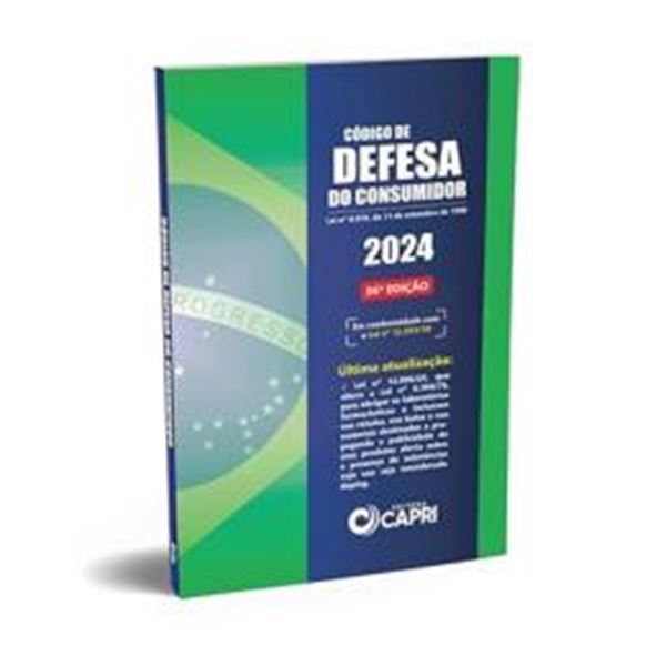 Picture of CODIGO DE DEFESA DO CONSUMIDOR 2024 - 36ª ED