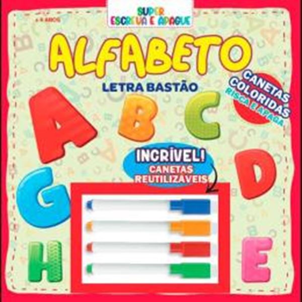 Picture of SUPER ESCREVA E APAGUE - ALFABETO