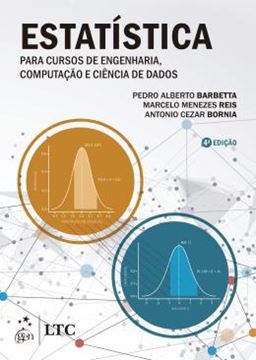 Imagem de ESTATISTICA PARA CURSOS DE ENGENHARIA, COMPUTACAO E CIENCIA DE DADOS