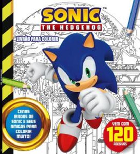 Picture of SONIC LIVRAO PARA COLORIR