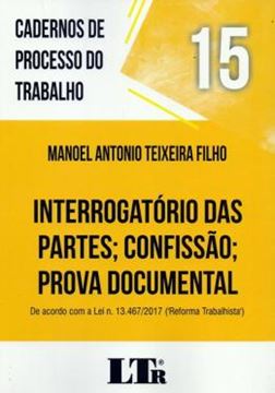 Imagem de CADERNOS DE PROCESSO DO TRABALHO - VOL. 15