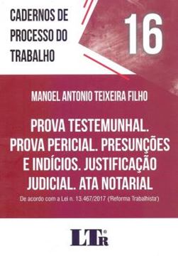 Imagem de CADERNOS DE PROCESSO DO TRABALHO - VOL. 16