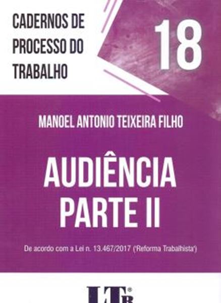 Picture of CADERNOS DE PROCESSO DO TRABALHO - VOL. 18