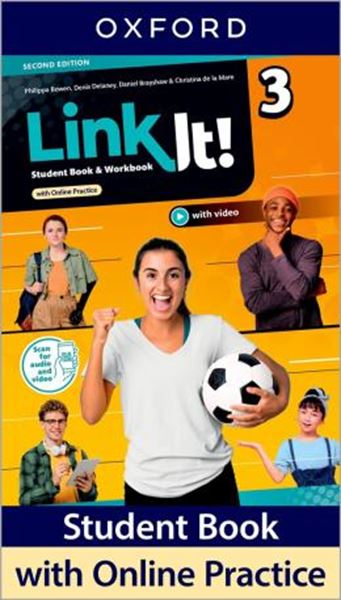 Picture of LINK IT! 3 STUDENT BOOK AND WORKBOOK WITH ONLINE PRACTICE - 2ND ED