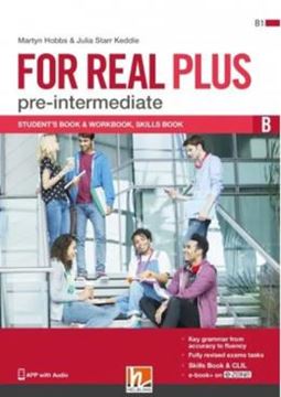 Imagem de FOR REAL PLUS PRE-INTERMEDIATE B - SB/WB + E-ZONE