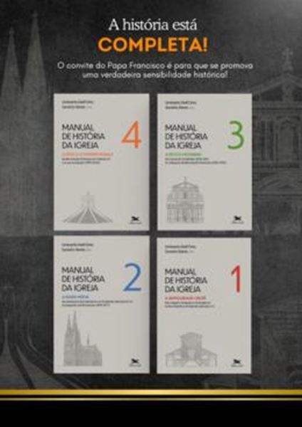 Picture of MANUAL DE HISTORIA DA IGREJA - COLECAO 4 VOLUMES
