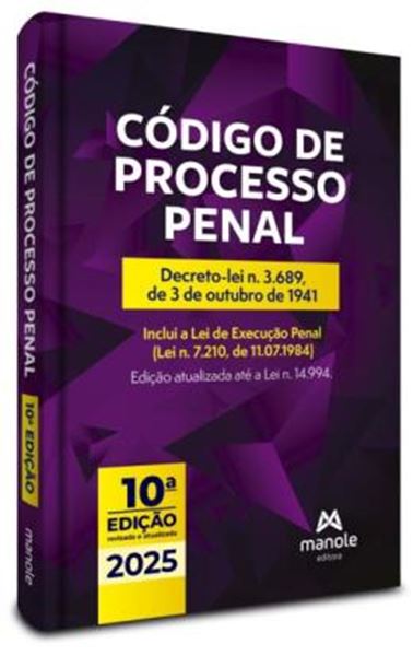 Picture of CODIGO DE PROCESSO PENAL - 10ª ED