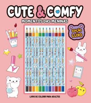 Imagem de CUTE & COMFY MOMENTOS DAS MENINAS - EDICAO DE LUXO - 12 LAPIS DE COR
