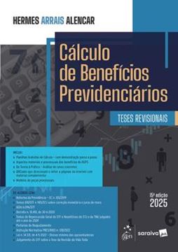 Imagem de CALCULO DE BENEFICIOS PREVIDENCIARIOS - 15ª ED