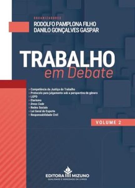 Picture of TRABALHO EM DEBATE - VOL. 2 - 2ª ED