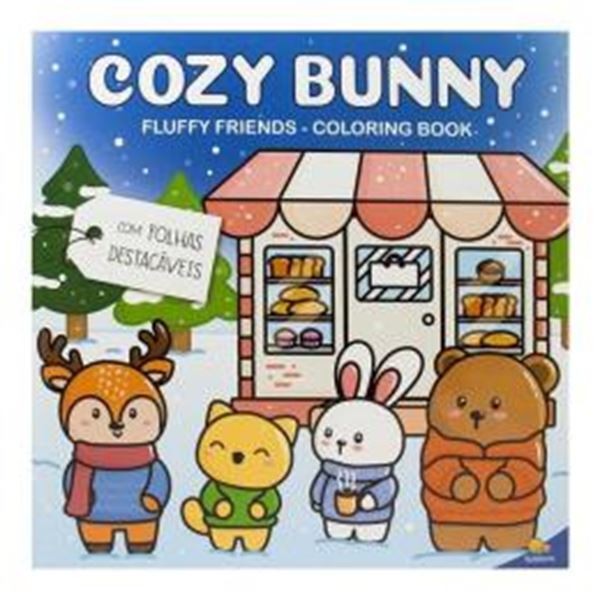 Picture of FLUFFY FRIENDS - COLORING BOOK - COZY BUNNY