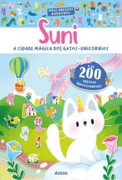 Picture of SUNI, A CIDADE MAGICA DOS GATOS-UNICORNIOS - MEUS ADESIVOS DIVERTIDOS