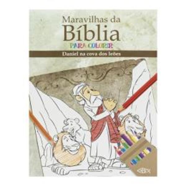 Picture of MARAVILHAS DA BIBLIA PARA COLORIR - DANIEL NA COVA DOS LEOES