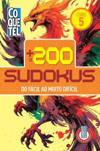 Picture of LIVRO COQUETEL + DE 200 SUDOKUS