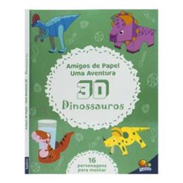 Imagem de AMIGOS DE PAPEL - UMA AVENTURA 3D - DINOSSAUROS