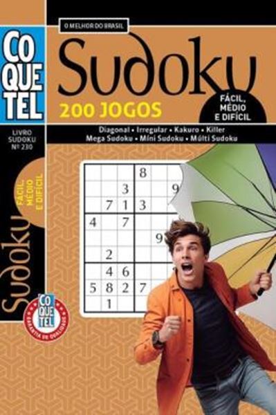 Picture of LIVRO COQUETEL SUDOKU - 200 JOGOS - LIVRO 230