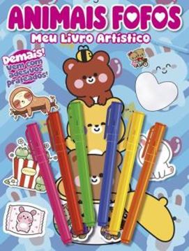 Imagem de ANIMAIS FOFOS MEU LIVRO ARTISTICO - 2ª ED