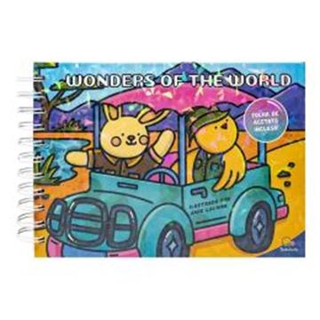 Imagem de COLECAO SWETT COLORING BOOK BY JADE -  WONDERS OF THE WORLD