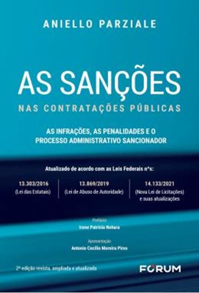 Picture of AS SANCOES NAS CONTRATACOES PUBLICAS. AS INFRACOES, AS PENALIDADES E O PROCESSO ADMINISTRATIVO SANCIONADOR