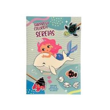 Imagem de SURPRESA COLORIDA - SEREIAS - RASPE PARA DESCOBRIR AS CORES ESCONDIDAS NOS ADESIVOS!