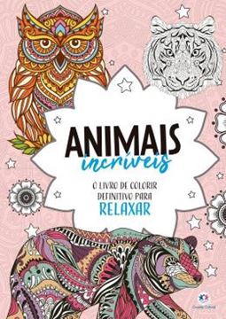 Imagem de ANIMAIS INCRIVEIS - LIVRO DE COLORIR E RELAXAR MANDALAS