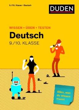 Imagem de WISSEN - UBEN - TESTEN - DEUTSCH 9-10 KLASSE