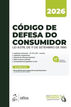 Imagem de CODIGO DE DEFESA DO CONSUMIDOR - 42ª ED 2026