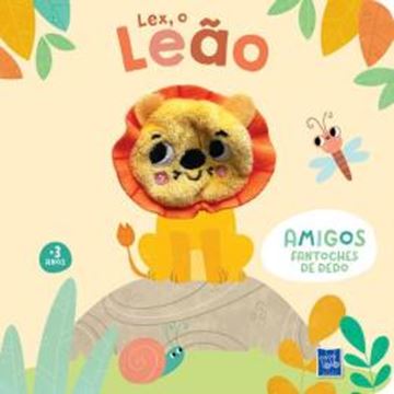 Imagem de AMIGOS FANTOCHES DE DEDO - LEX, O LEAO