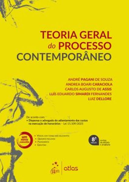 Picture of TEORIA GERAL DO PROCESSO CONTEMPORANEO - 8ª ED 2026