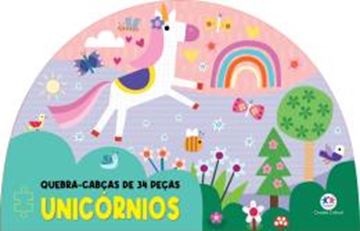 Imagem de UNICORNIOS - LIVRO COM QUEBRA CABECA