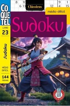 Imagem de LIVRO COQUETEL SUDOKU MEDIO-DIFICIL 23 S/P