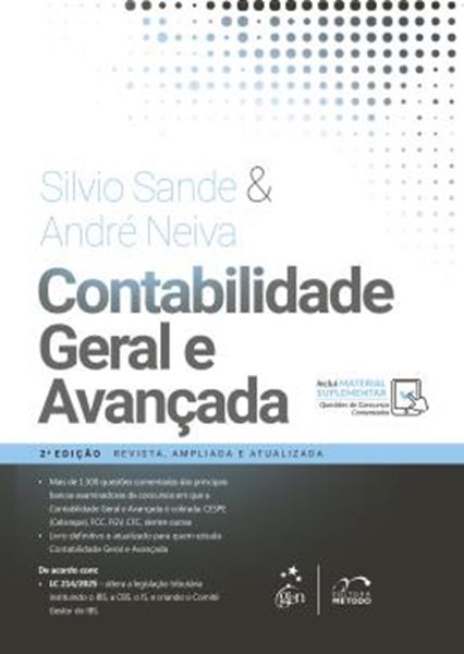 Picture of CONTABILIDADE GERAL E AVANCADA - 2ª ED 2026
