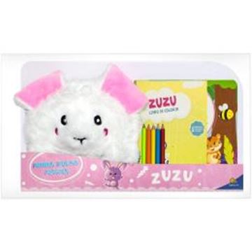 Imagem de MINHA BOLSA MAGICA - LER & COLORIR: ZUZU, O COELHO FELIZ