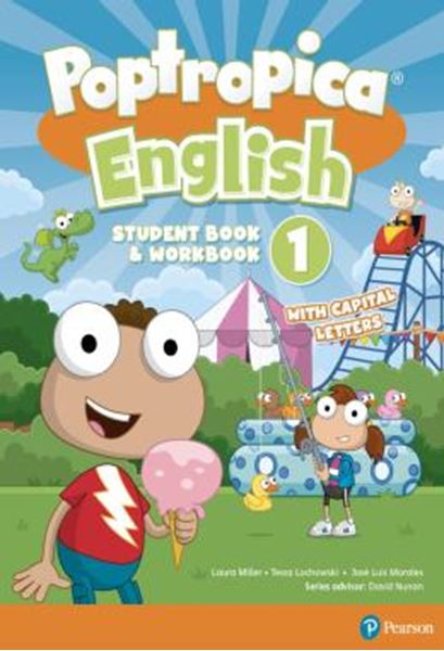 Picture of POPTROPICA ENGLISH 1 SB AND WB - COMBINED CAPS + SPIRAL & DIGITAL RESOURCES & FAMILY GUIDE & READER