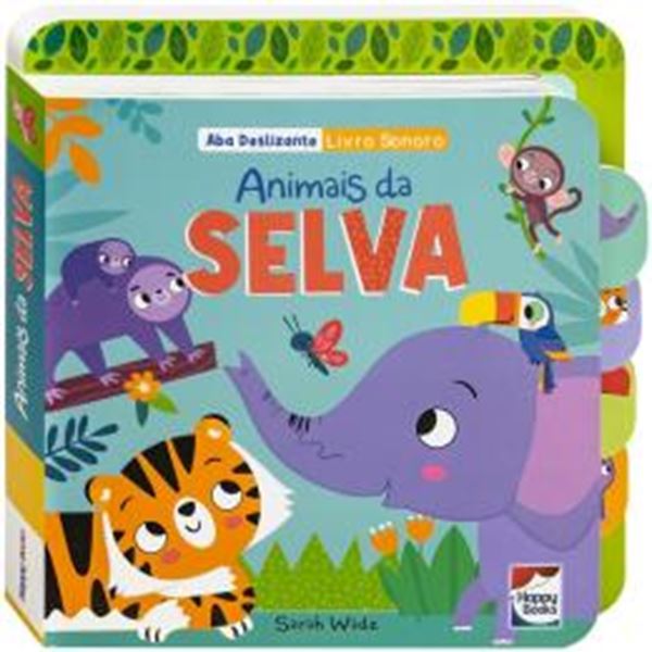 Picture of ABA DESLIZANTE - LIVRO SONORO: ANIMAIS DA SELVA