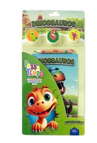 Picture of LIVRO PASSATEMPOS - DINOSSAUROS